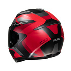 Kask motocyklowy integralny HJC C10 Tins czarny/czerwony