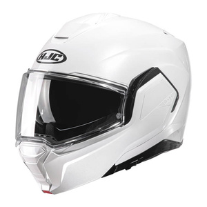 Kask motocyklowy szczękowy HJC I100 perłowy biały