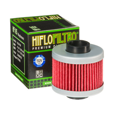 Filtr oleju Hiflofiltro HF185: Aprilia,BMW,Peugeot