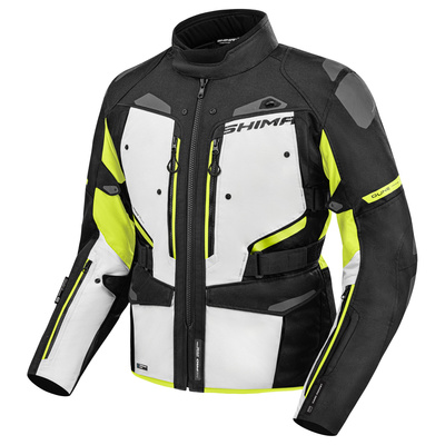 Męska kurtka motocyklowa Shima Dune fluo