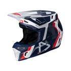 Kask motocyklowy LEATT Kit Moto 8.5 V25 Royal z goglami