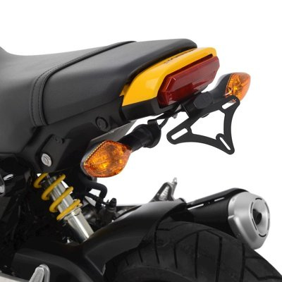 Mocowanie motocyklowe tablicy rejestracyjnej RG Racing Honda MSX125 (Grom) 21 czarne