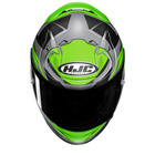 Kask motocyklowy integralny HJC RPHA 12 Brels zielony/szary