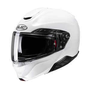 Kask motocyklowy szczękowy HJC RPHA 91 perłowy biały