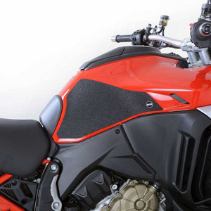 Tankpad motocyklowy antypoślizgowy 2 części RG Racing Ducati Multistrada V4 (S) (Sport) 21- czarny