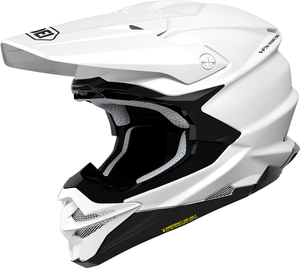 Kask motocyklowy offroad cross z daszkiem SHOEI VFX-WR 06 Biały