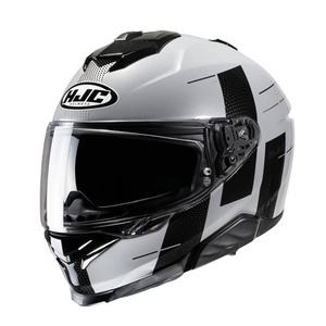 Kask motocyklowy integralny HJC I71 Peka szary/czarny