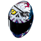 Kask motocyklowy integralny HJC RPHA 12 Kraken biały/niebieski