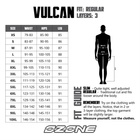 Spodnie motocyklowe tekstylne OZONE VULCAN czarne (DŁUGA NOGAWKA)