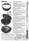 Bagażnik na kufry boczne motocyklowe SHAD SH50/SH49/SH48/SH46