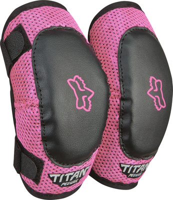 Ochraniacz Łokci FOX Kids Peewee Titan Elbow Grd Black Pink