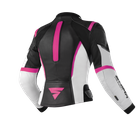 Damska kurtka motocyklowa skórzana sportowa Shima MIURA 2.0 różowy