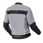 Kurtka motocyklowa tekstylna miejska OZONE DART SILVER czarna