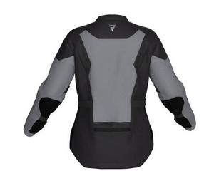 Damska kurtka motocyklowa tekstylna miejska/turystyczna Rebelhorn SCANDAL II srebrny-czarny