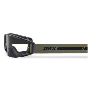 Gogle motocyklowe IMX Sand Black Matt/Bronze - Szyba Orange Iridium + Clear (2 Szyby W Zestawie)
