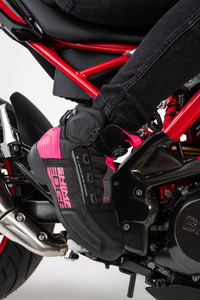 Damskie buty motocyklowe krótkie/miejskie/turystyczne Shima EDGE VENT różowy