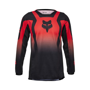 Bluza motocyklowa dziecięca FOX Junior 180 Lean Fluorescent Red