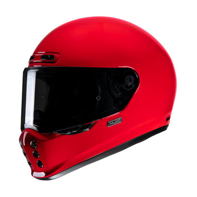 Kask motocyklowy integralny custom cruiser HJC V10 Deep czerwony