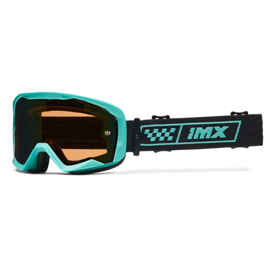 Gogle motocyklowe IMX Endurance Race - Szyba Iridium Green + Clear (2 szyby w zestawie)