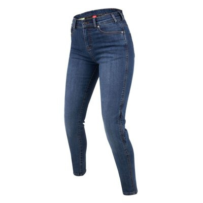 Jeansy motocyklowe damskie Rebelhorn CLASSIC III skinny fit niebieski