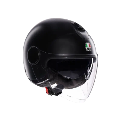 Motocyklowy kask otwarty AGV ETERES czarny mat