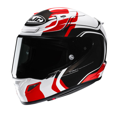 Kask motocyklowy integralny HJC RPHA 12 Lawin biały/czerwony